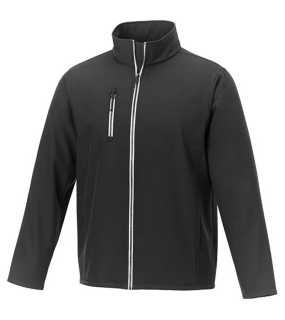 Pánska softshell bunda > čierna > L