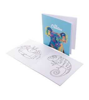 | Omalovánky na zakázku, zvířata > biela > A