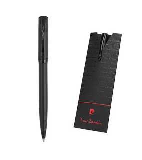Guľôčkové pero s otočným mechanizmom "PIERRE CARDIN" > čierna