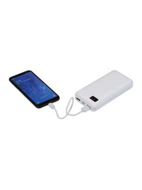 Power Bank Cracow, 20 000mAh > biela
