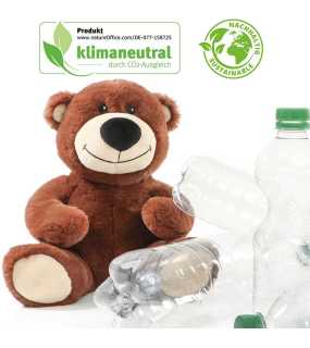 Plyšová hračka (MBW RecycleBear Nature) > hnedá > M