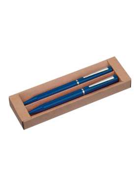 R-ABS písacia sada Bogotá > modrá (dark)