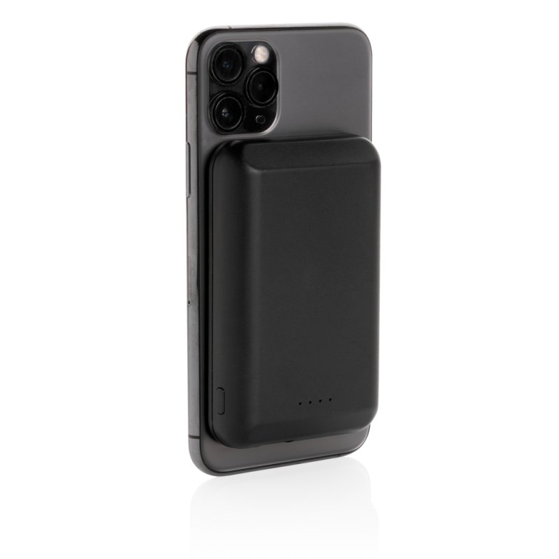 Magnetická bezdrôtová powerbanka 5 000 mAh 5W > čierna