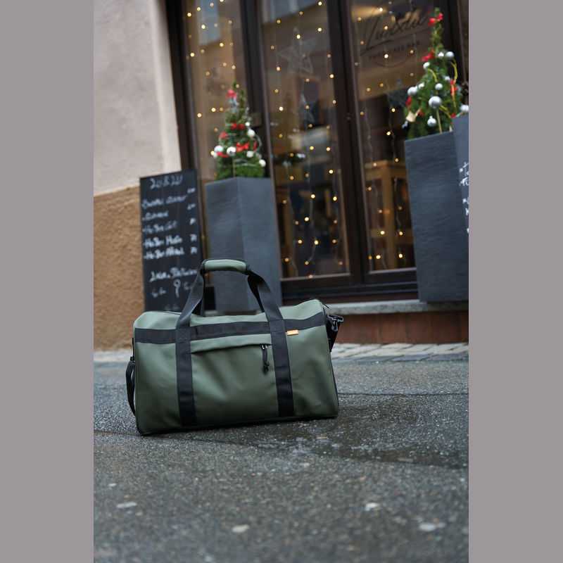 Vodotesná víkendová taška CrisMa > hnedá (khaki)