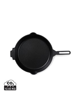 Liatinová skillet panvica VINGA Ardoise, 27cm > čierna