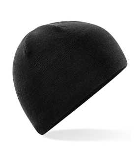 Unisex čiapka (Beechfield Water Repellent Active Beanie) > čierna