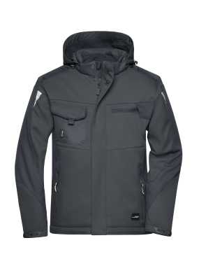 Pánska bunda (DAIBER Craftsmen Softshell Jacket) > čierna / čierna > L