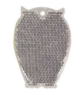 Reflexný prívesok  (MBW Reflector, owl) > biela