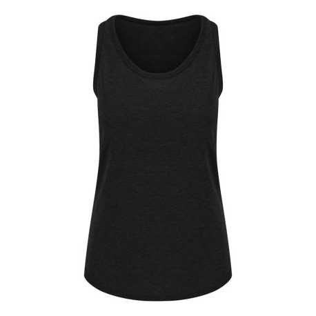 Dámske tielko (Just Ts GIRLIE TRI-BLEND VEST) > čierna (heather) > S