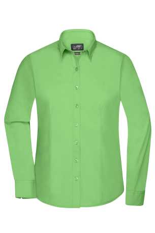 Dámska košeľa(DAIBER Ladies Shirt Longsleeve Poplin) > zelená (lime) > XS