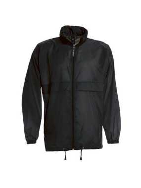 Unisex bunda (B&C SIROCCO) > čierna > 2XL