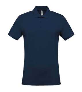 Pánska polokošeľa(KARIBAN MEN'S PIQUÉ SHORT SLEEVE POLO SHIRT) > modrá (navy) > L