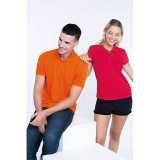 Pánska polokošeľa(KARIBAN MEN'S PIQUÉ SHORT SLEEVE POLO SHIRT) > oranžová > 2XL