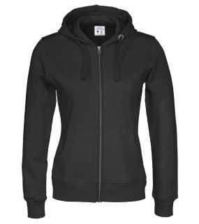 Dámska mikina (COTTOVER FULL ZIP HOOD LADY) > čierna > M