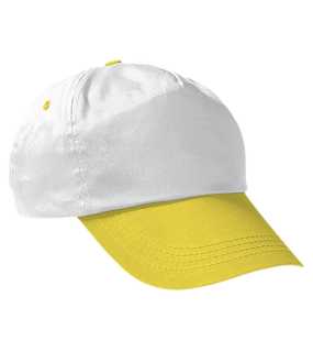 Unisex šiltovka (PROMOTION) > biela / žltá (lemon)