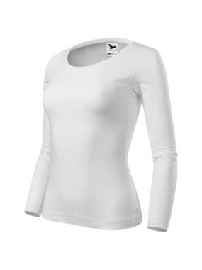 Dámske tričko (MALFINI Fit-T LS) > biela > 3XL
