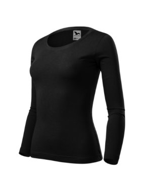 Dámske tričko (MALFINI Fit-T LS) > čierna > 3XL