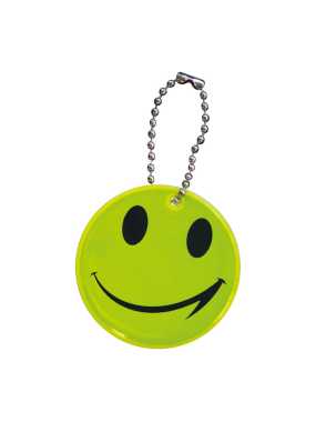 Smile prívesok s reťazou > žltá