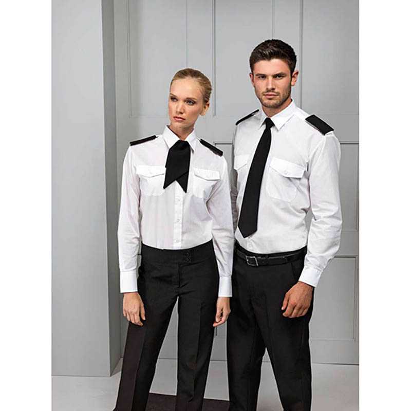 Pánska košeľa (PREMIER MEN’S LONG SLEEVE PILOT SHIRT) > biela > L