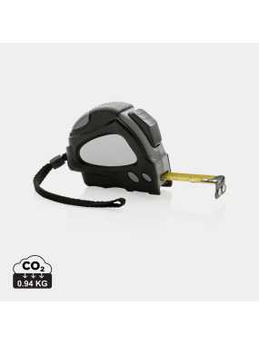 Zvinovací meter Auto stop 5m/19mm z RCS recykl. plastu > čierna