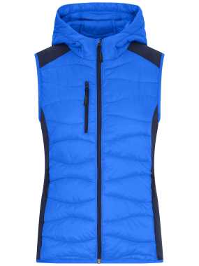 Dámska vesta (JN Ladies' Hybrid Vest) > modrá / modrá (navy) > XL