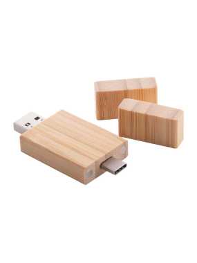 OTG USB flash disk > prírodná > 32GB