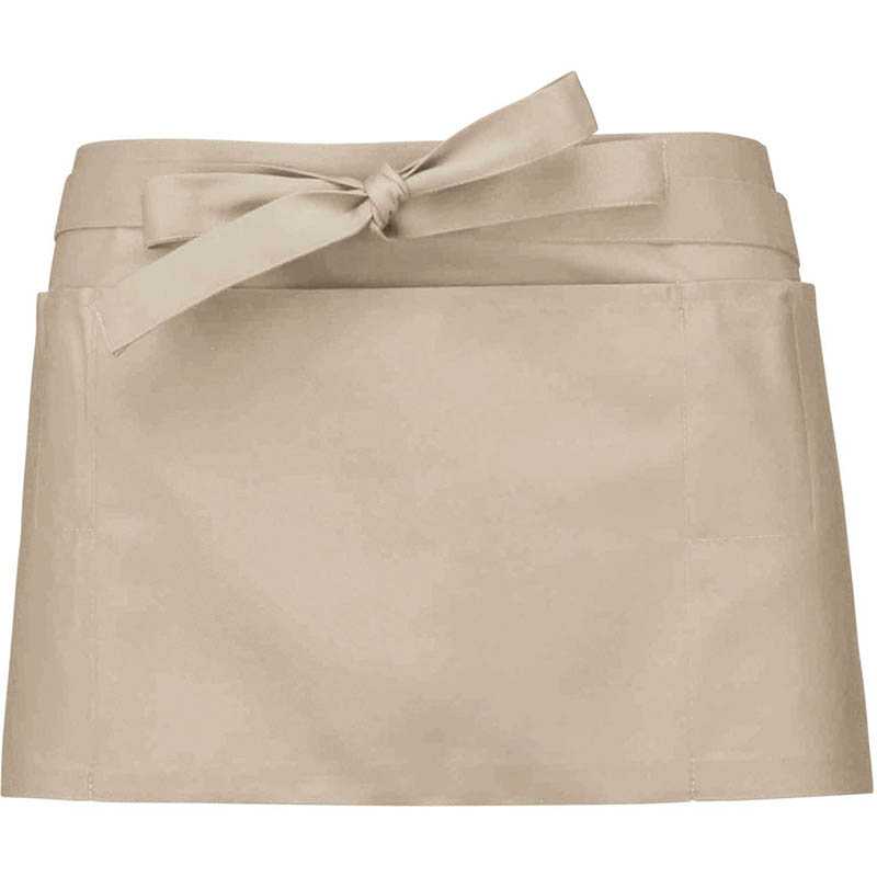 Zástera (Kariban SHORT APRON) > béžová