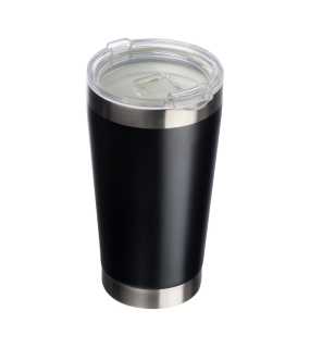 Nerezový hrnček s keramickým vnútrom > čierna