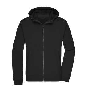 Pánska bunda (JN Mens Hooded Softshell Jacket) > čierna / čierna > L