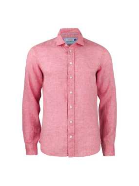 Pánska košeľa (James Harvest INDIGO BOW 33 REGULAR FIT) > červená > S