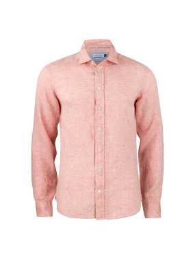 Pánska košeľa (James Harvest INDIGO BOW 33 REGULAR FIT) > oranžová > S