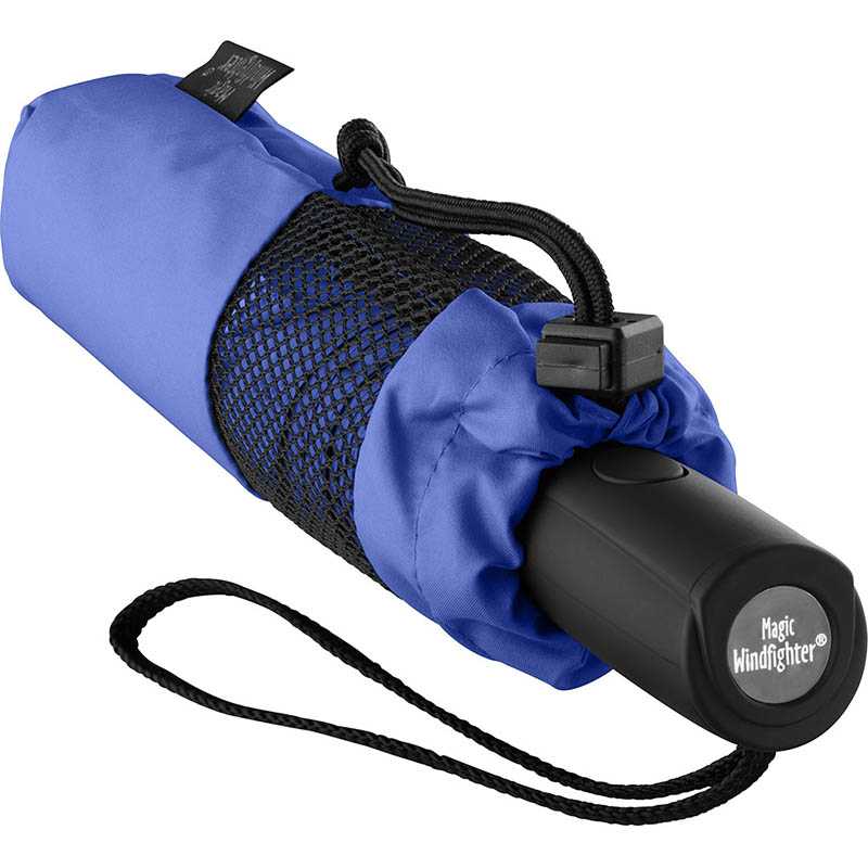 Skladací dáždnik (FARE AOC oversize mini umbrella Magic Windfighter) > modrá (euro)