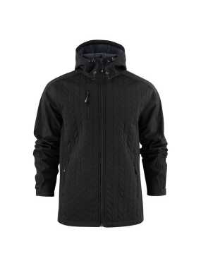 Pánska bunda (James Harvest MYERS SOFTSHELL JACKET) > čierna > XL