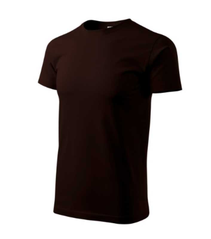 Unisex tričko (MALFINI Basic 160) > hnedá (kávová) > XS