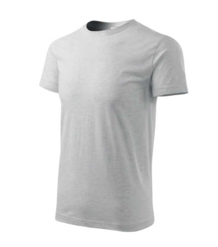 Unisex tričko (MALFINI Basic 160) > sivá (svetlo) > XS