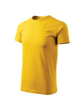 Unisex tričko (MALFINI Basic 160) > žltá > 5XL