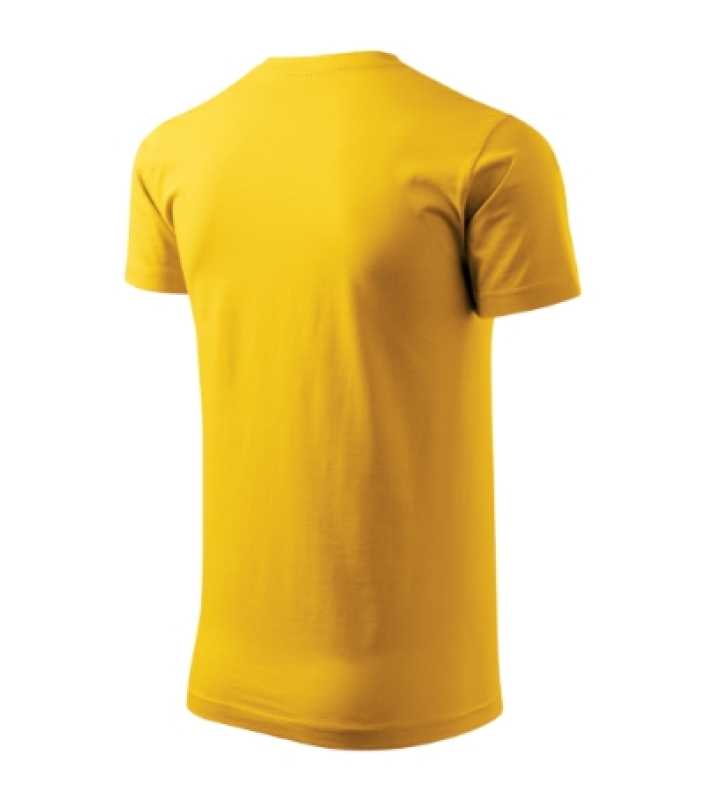 Unisex tričko (MALFINI Basic 160) > žltá > XS