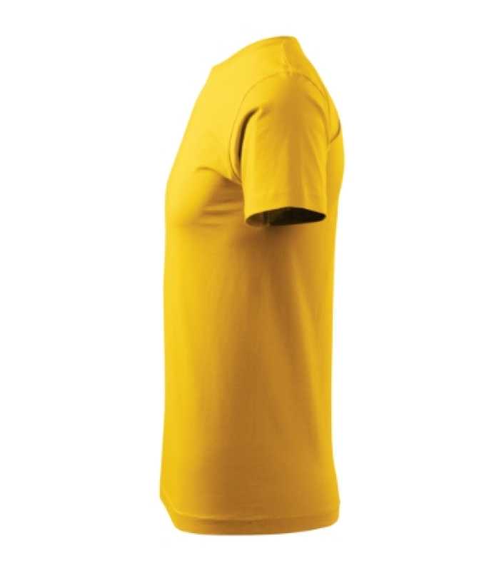 Unisex tričko (MALFINI Basic 160) > žltá > XS