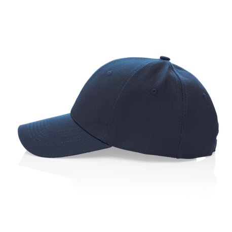 6 dielna šiltovka Impact z 280g recyklovanej bavlny AWARE > modrá (navy)