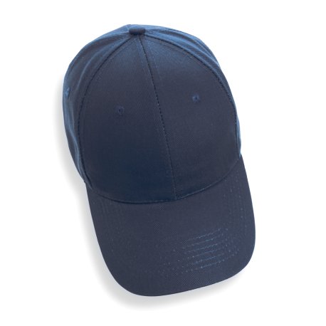 6 dielna šiltovka Impact z 280g recyklovanej bavlny AWARE > modrá (navy)