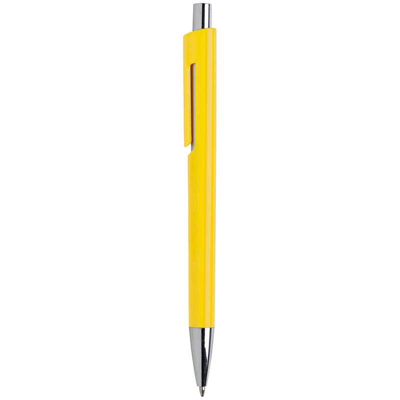 Plastové guličkové pero > žltá