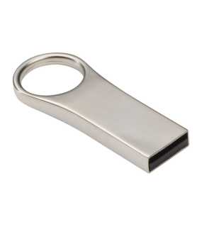 Kovový USB kľúč 4 GB > šedá
