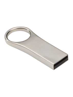 Kovový USB kľúč 4 GB > šedá