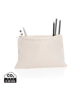 Nefarbený peračník Impact z 285g recykl. canvas AWARE > biela