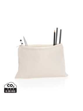 Nefarbený peračník Impact z 285g recykl. canvas AWARE > biela
