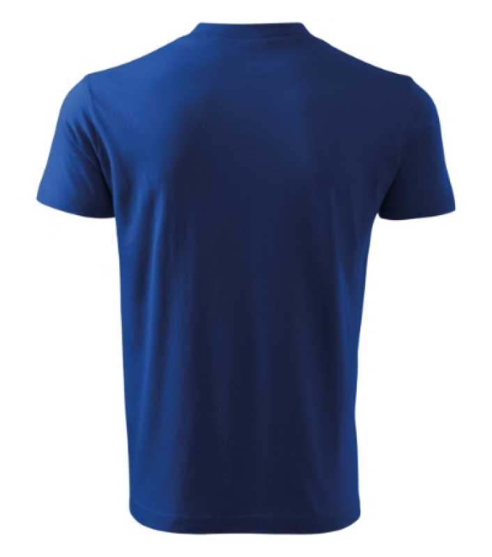 Unisex tričko (MALFINI V-neck 160) > modrá (kráľovská) > L
