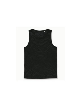 Pánske tielko (STEDMAN Active Sports Top) > čierna (opal) > S