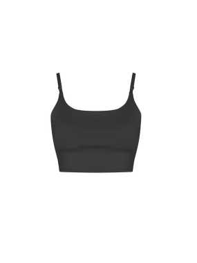 Dámska podprsenka (Just Cool WOMEN'S RECYCLED TECH SPORTS BRA) > čierna (jet) > M