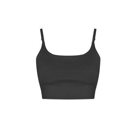 Dámska podprsenka (Just Cool WOMEN'S RECYCLED TECH SPORTS BRA) > čierna (jet) > M