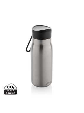 Mini cestovná fľaša Avira Ain 150ml z RCS recykl. hliníka > strieborná